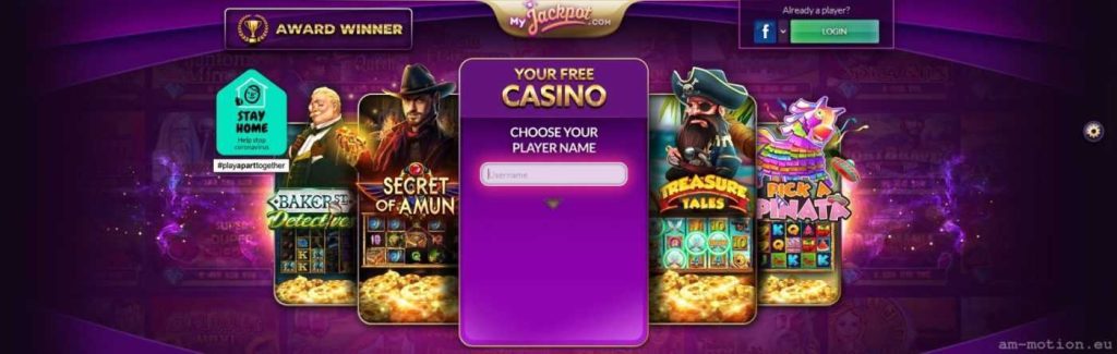 myjackpot casino bono