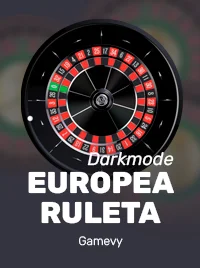 European Roulette - Darkmode Gamevy