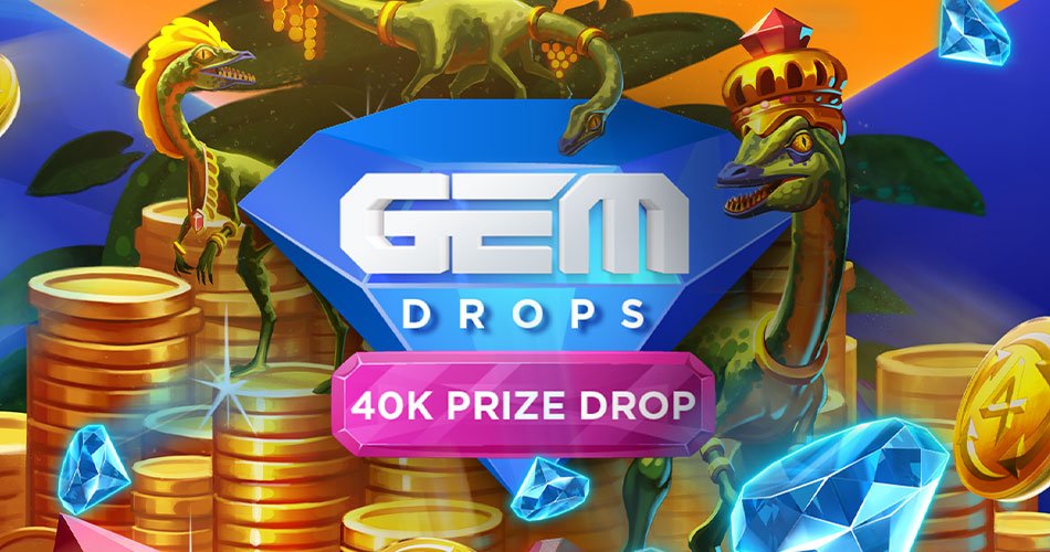 Un premio de 40.000 en GEM Drops de Yggdrasil